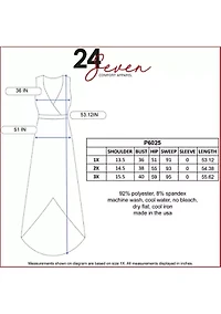 Plus High Low Party Dress with Pockets