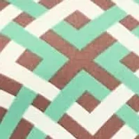 Womens Geometric Sleeveless Fit N Flare Knee Length A Line Dress