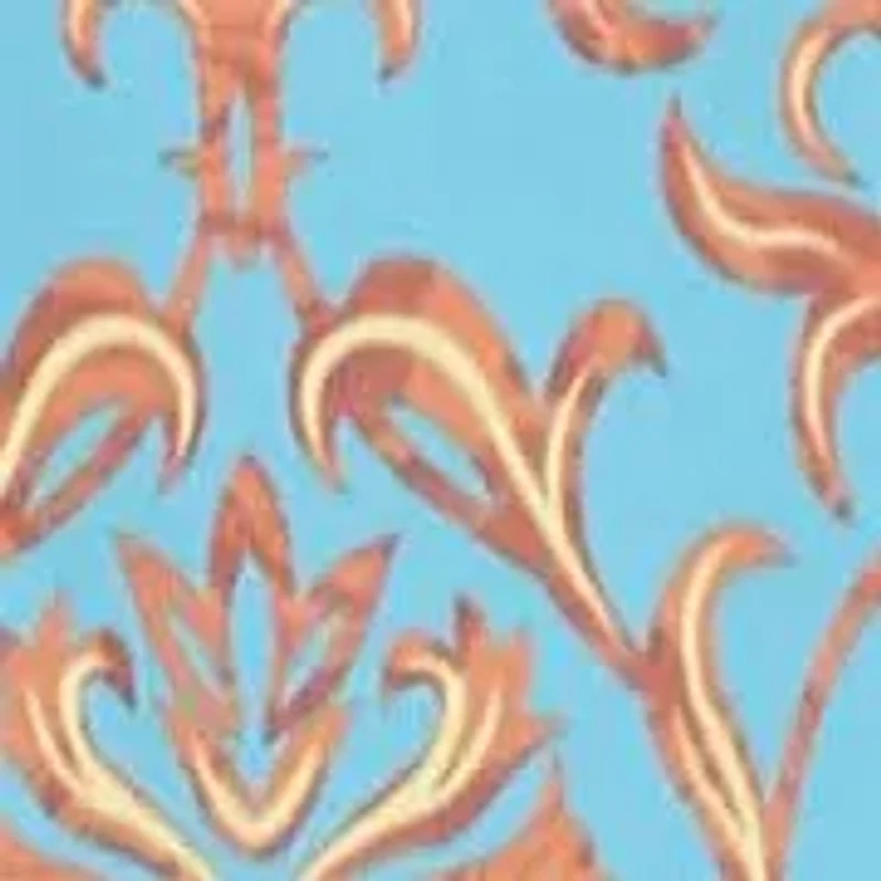 Womens Abstract Square Neck Cap Sleeve Pleated A Line Maxi Dress