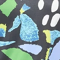 Womens Butterfly Short Sleeve Knee Length T Shirt Dress