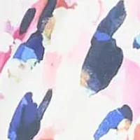 Womens Abstract Short Sleeve Knee Length T Shirt Dress