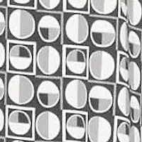 Womens Geometric V Neck Short Sleeve Faux Wrap Knee Length A Line Dress