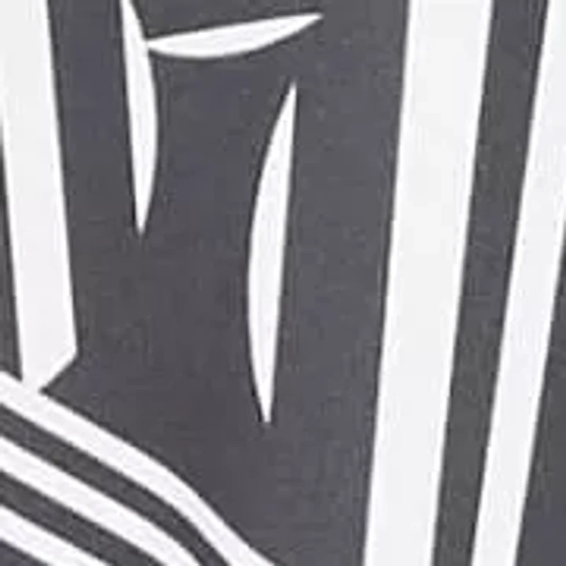 Womens Geometric Sleeveless Collared Knee Length A Line Dress