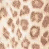 Womens Cheetah Collar Knee Length Side Tie Wrap Dress