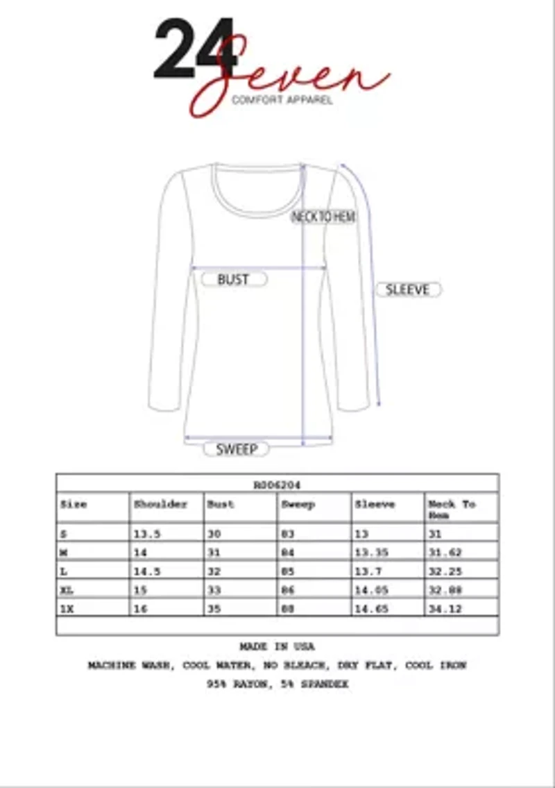 Women's Elbow Sleeve Swing Tunic Top