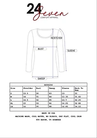 Women's Elbow Sleeve Swing Tunic Top
