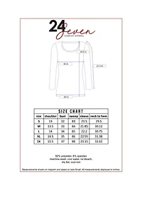 Women's Long Sleeve Button V-Neck Henley Top