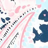 Plus Paisley Floral Shirred Bandeau Swim Dress