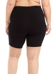 Plus High Rise Bike Shorts