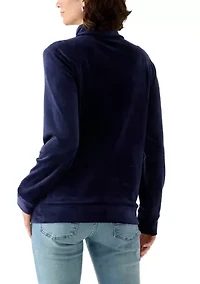 Women's Velour Zip Jacket