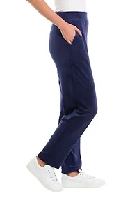 Women's Velour Straight Pants