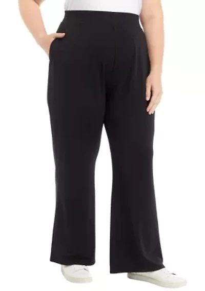 Plus Wide Leg Pants