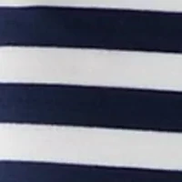Women's Slub Terry Soft Striped Shorts