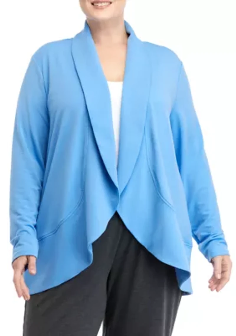 Plus Knit Cardigan