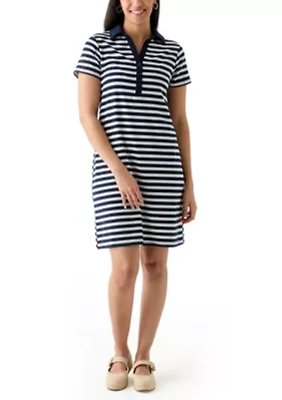 Women's Short Sleeve Polo Dress