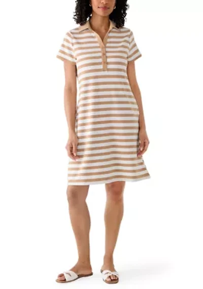 Women's Short Sleeve Polo Dress