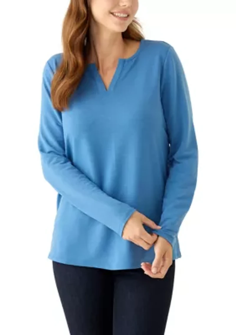 Women's Soft Set Tunic Top