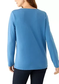 Women's Soft Set Tunic Top