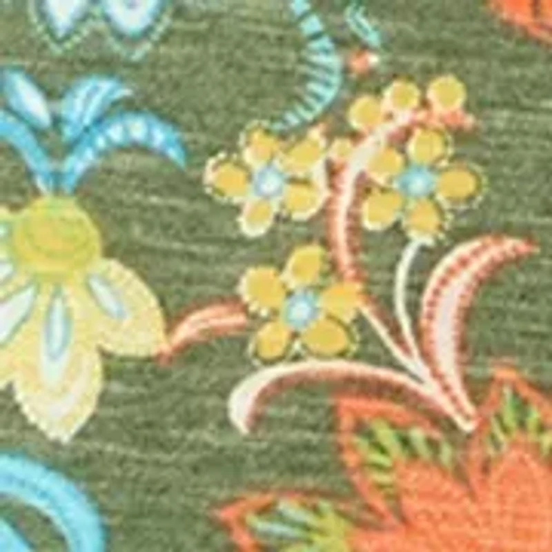 Women's Knit Printed Henley Top