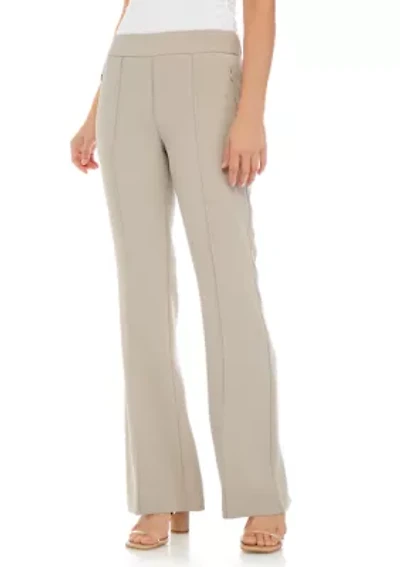 Pull-On Flare Pants