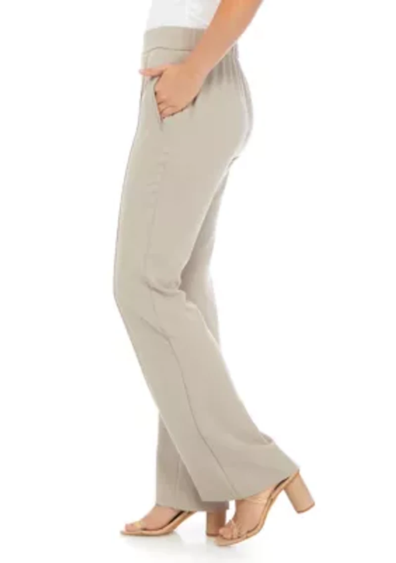 Pull-On Flare Pants