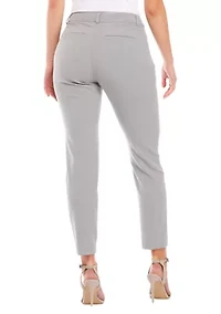Women's Heathered Slim Cropped Pants
