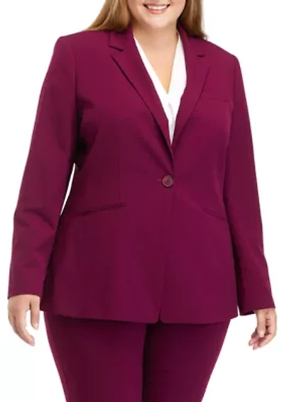 Plus Longline Blazer