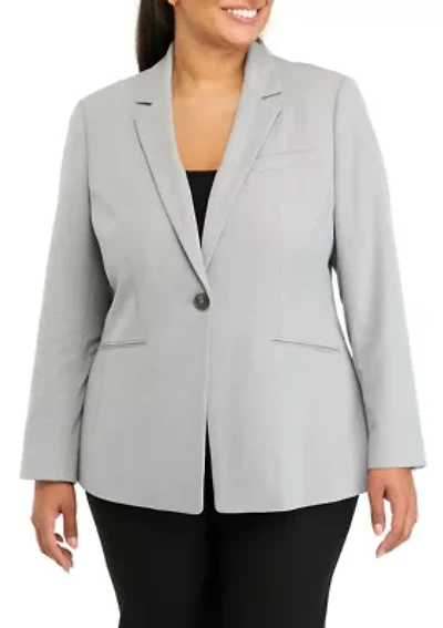 Plus Longline Blazer