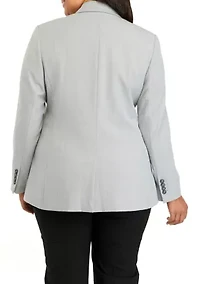 Plus Longline Blazer
