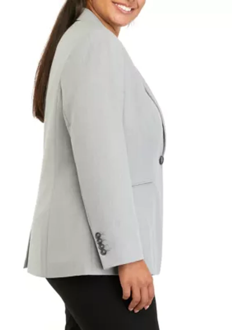 Plus Longline Blazer
