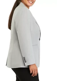 Plus Longline Blazer