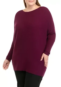 Plus Off the Shoulder Sweater