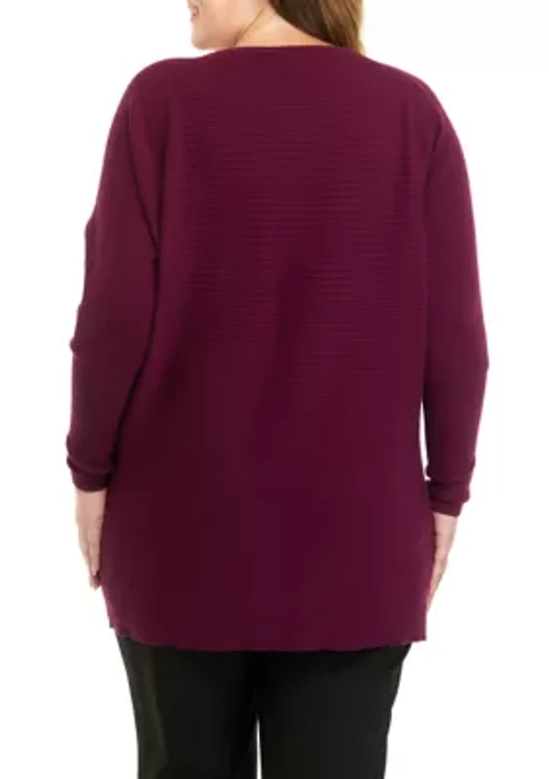 Plus Off the Shoulder Sweater