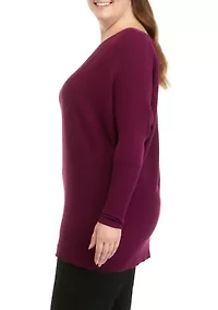 Plus Off the Shoulder Sweater