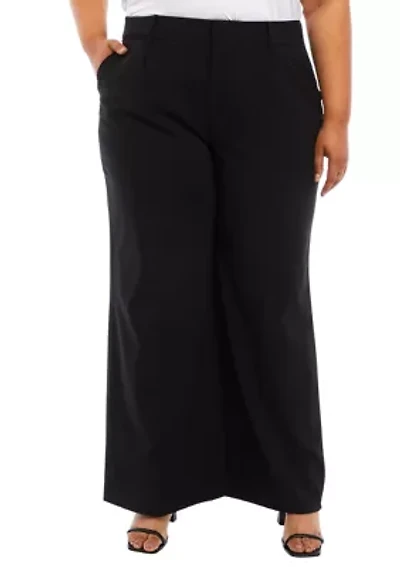 Plus Wide Leg Pants