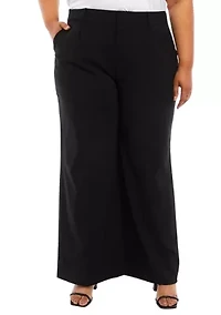 Plus Wide Leg Pants