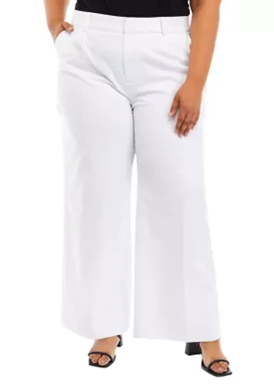 Plus Wide Leg Pants