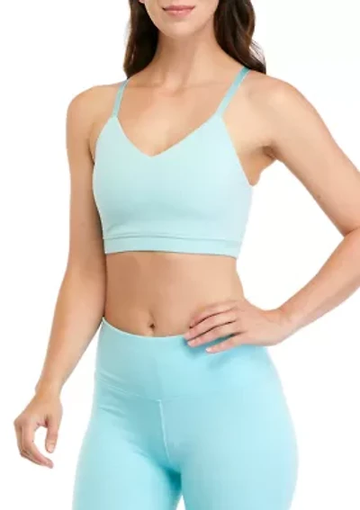 Low Impact Twist Back Sports Bra