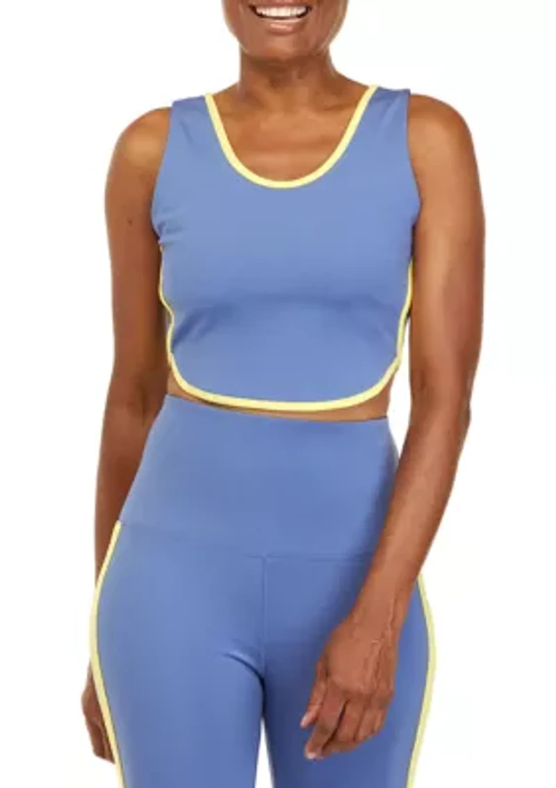 Medium Impact Scoop Neck Sports Bra