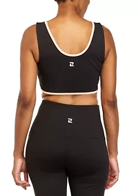 Medium Impact Scoop Neck Sports Bra