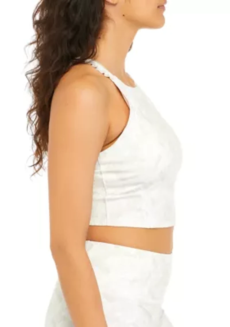 Ruffle Longline Sports Bra