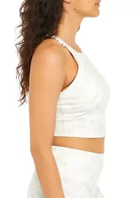 Ruffle Longline Sports Bra