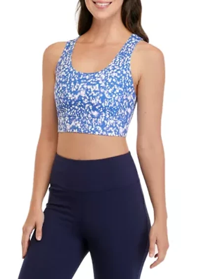 Strappy Back Longline Sports Bra