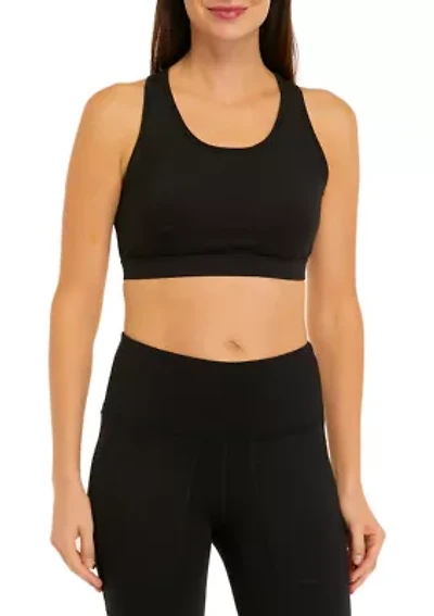 Medium Impact Solid Bra