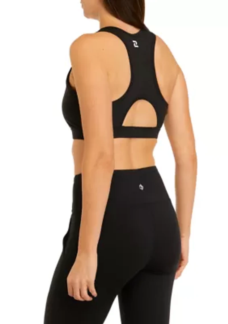 Medium Impact Solid Bra