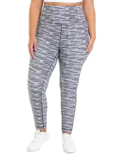 Plus Medium Impact High Waisted 7/8 Leggings
