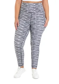 Plus Medium Impact High Waisted 7/8 Leggings