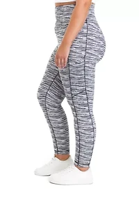 Plus Medium Impact High Waisted 7/8 Leggings