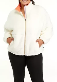 Plus Sherpa Full Zip Jacket