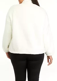 Plus Sherpa Full Zip Jacket